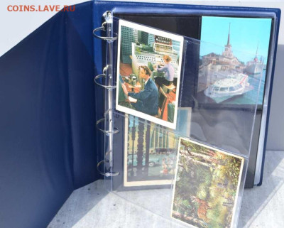 Альбом на кольцах с листами для открыток формата Гранде - Альбом Грандэ для открыток-3