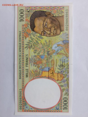 1000 франков, Конго, 2000 год до 02,12,25 по МСК 22-00 - IMG-20251030-WA0011