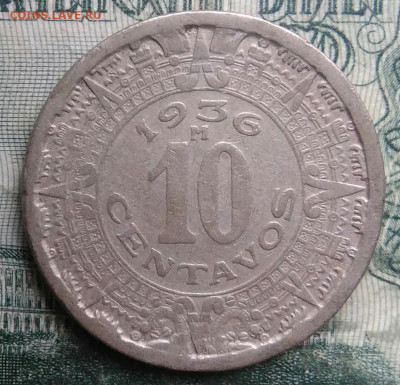 Мексика 10 сентаво 1936 года до 01.12.2025 - IMG_20251126_212758