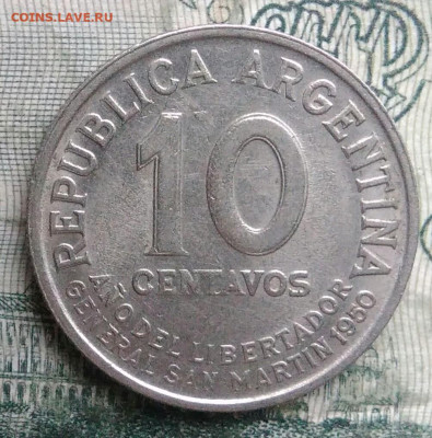 Аргентина 10 сентаво 1950 года до 01.12.2025 - IMG_20251126_213139