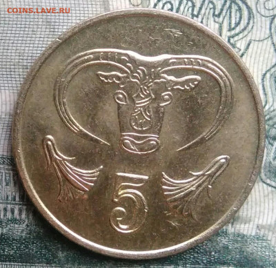 Кипр 5 центов 1992 года до 01.12.2025 - IMG_20251126_215738
