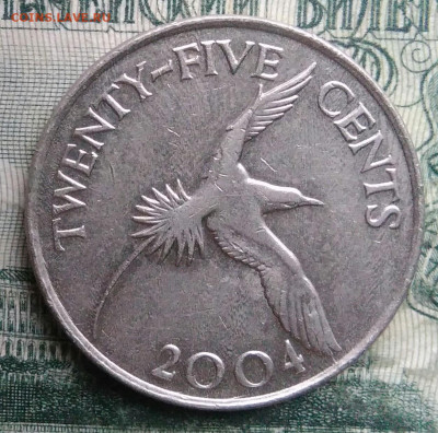 Бермуды 25 центов 2004 года до 01.12.2025 - IMG_20251126_214640