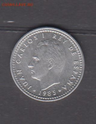 Испания 1985 1 песета блеск до 02 12 - 214