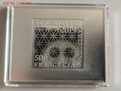 500фр 2019 Камерун Рембрандт - Ночной дозор, Ag999, до 03.12 - Ю Рембрандт Дозор-2