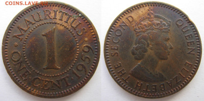 Маврикий 1 цент 1959 г.  До 29.11.25 - Маврикий 1 цент 1959.JPG