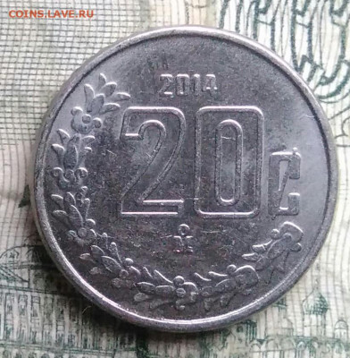 Мексика 20 сентаво 2014 года до 01.12.2025 - IMG_20251126_215552