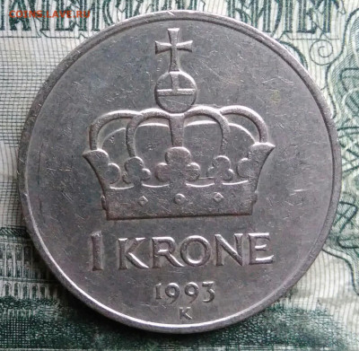 Норвегия 1 крона 1993 года до 01.12.2025 - IMG_20251127_203430