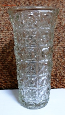 Галерея советского винтажного стекла. - винтажная советская ваза уршельский 1.JPG