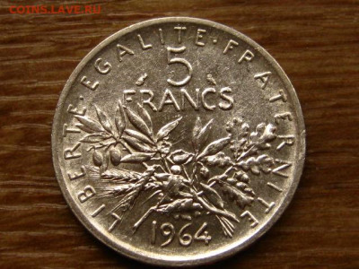 Франция 5 франков 1964 до 02.12 в 22.00М - IMG_6536.JPG