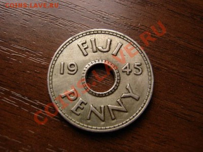 Фиджи Брит.  1 пенни 1945 до 27.02.12 в 21.00 М - IMG_4958