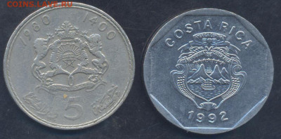 Коста Рика 10 колон 1992 г.30.11.2025 г. 22 -00 МСК. - Коста Рика