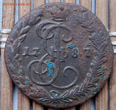 Денга 1787 г. КМ окон. 02.12.2025 г. 22-00 МСК. - 2222