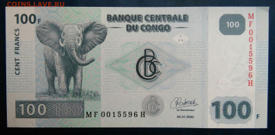 Конго 100 франков 2022 года до 01.12.2025 - IMG_20251129_013902