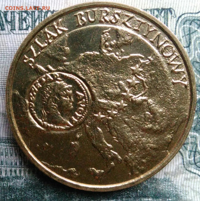 Польша 2 злотых 2001 года Янтарный путь до 01.12.2025 - IMG_20251129_011144