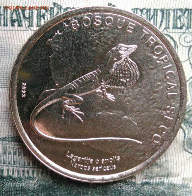 Коста-Рика 50 колон 2023 года ящерица до 01.12.2025 - IMG_20251129_010550