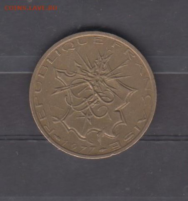 Франция 1977 10 франков до 04 12 - 525а