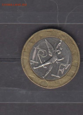 Франция 1989 10 франков до 04 12 - 531а