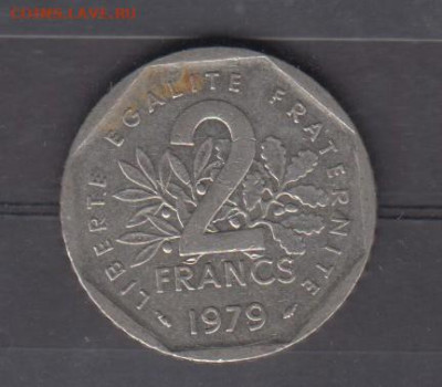 Франция 1979 2 франка до 04 12 - 535