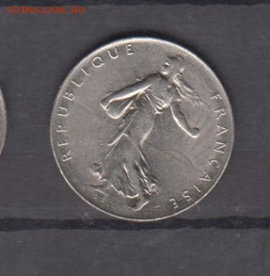 Франция 1975 1 франк до 04 12 - 561а