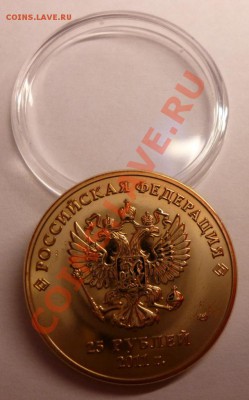 25 рублей СОЧИ 2014 (2011г.) позолота 999 - P1010513.JPG