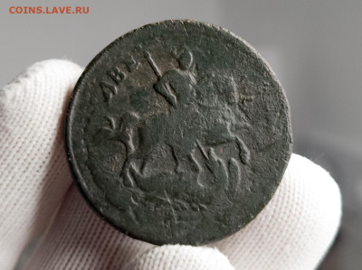 2 копейки 1758 (R2, Ильин-10 руб) надпись сверху, гурт сетка - LRM_20251117_155434