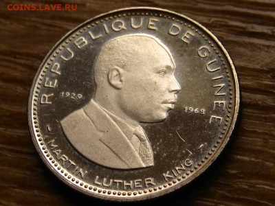 Гвинея 100 франков 1969 М. Л. Кинг до 03.12 в 22.00М - IMG_6580.JPG