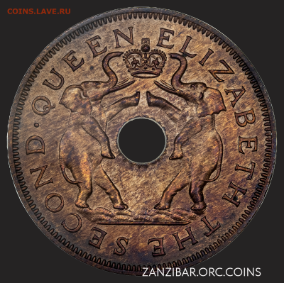 ЗАНИМАТЕЛЬНАЯ НУМИЗМАТИКА - Родезия и Ньясаленд 1 пенни, 1955-1