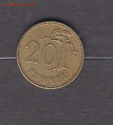 Финляндия 1963 20 пенни до 05 12 - 99а