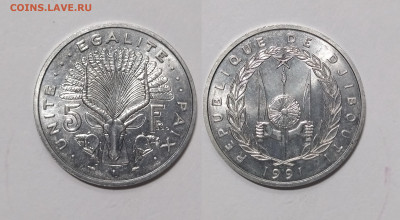 Джибути 5 франков 1991 года - 2.12 - IMG_20251121_075234