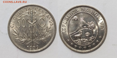 Боливия 50 сентавос 1939 года - 2.12 - IMG_20251121_173924