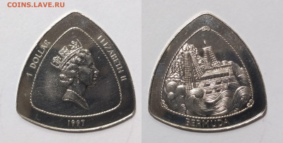 Бермуды 1 доллар 1997 г крушение - 2.12 - IMG_20251121_074938