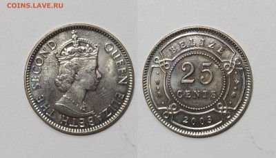 Белиз 25 центов 2003 года Елизавета II - 2.12 - IMG_20251121_080158