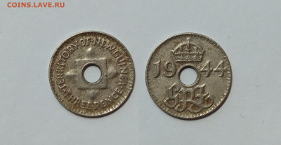 Британская Новая Гвинея 3 пенса 1944 г Георг VI №2 - 2.12 - IMG_20251123_115545