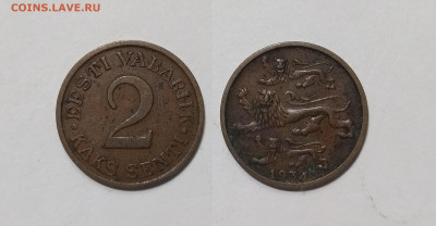 Эстония 2 сенти 1934 года - 2.12 - IMG_20251121_080842