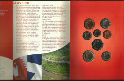 Набор Великобритании 2011 года - из 13 монет - 2.12 - 10009