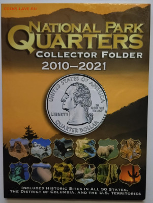 Полный набор США 25 центов 2010-2021 Нац. парки - 2.12 - IMG_20251128_161255