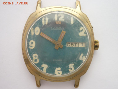 ЧАСЫ мужские "Слава" в позолоте(AU-10), исправны, до 06.12. - P1270408.JPG