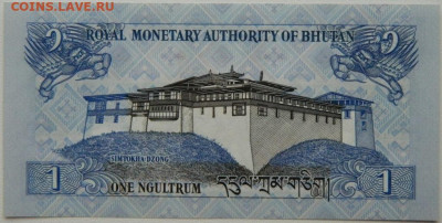 Королевство Бутан 1 нгултрум 2013 г. С рубля! до 01.12.25 - DSCN9457.JPG