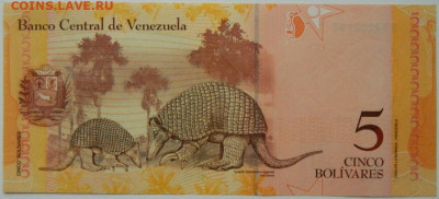 Венесуэла 5 боливаров 2011 г. С рубля! до 01.12.25 - DSCN9418.JPG