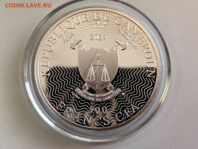 500фр 2024 Камерун Климт - Фройляйн Лизер, Ag999, до 07.12 - Ц Климт Фройляйн Лизер-2