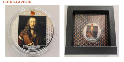 500фр 2021 Камерун Дюрер Автопортрет 28лет, Ag999, до 07.12 - Ч Дюрер Автопортрет-0