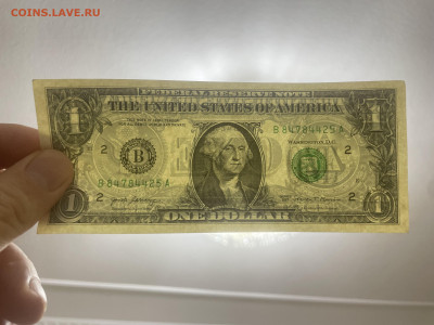 1 доллар США 2017 года. Отличное сосотояние. До 3.12. - IMG_7227