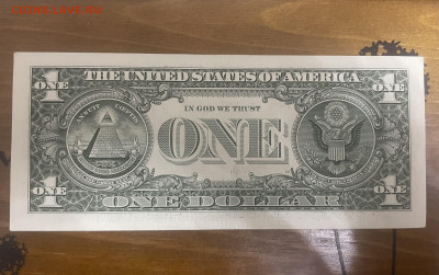 1 доллар США 2017 года. Отличное сосотояние. До 3.12. - IMG_7225