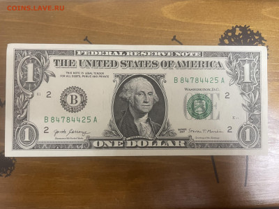 1 доллар США 2017 года. Отличное сосотояние. До 3.12. - IMG_7226