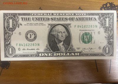 1 доллар США, 2013 года. Состояние. До 03.12. - IMG_7228