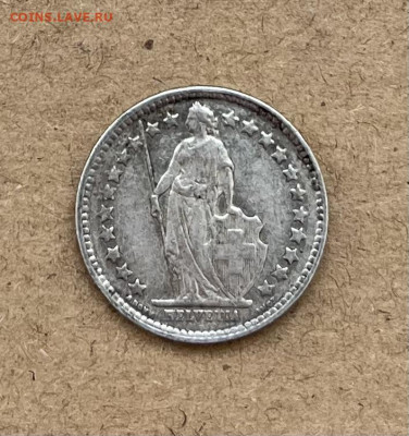 2 франка 1942г. Швейцария - IMG_8923