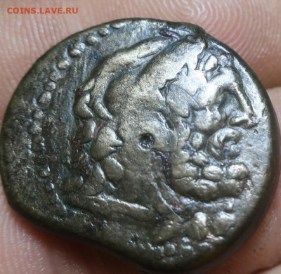 Предмет, похожий на монету Птолемея Филометора. - 2