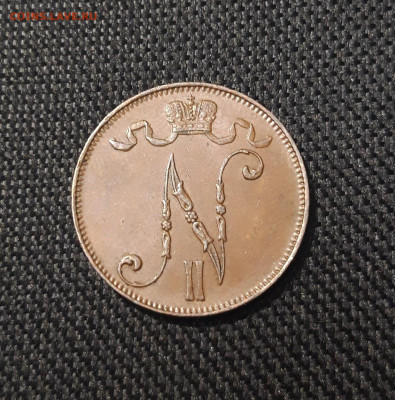 Николай II РУССКАЯ ФИНЛЯНДИЯ 5 ПЕННИ 1914 года До 08.12 - 20250717_214947