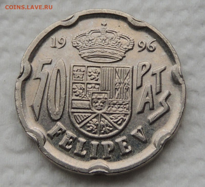 Испания 50 песет 1996 до 7.12.2025 - Испания 50 песет 96.JPG