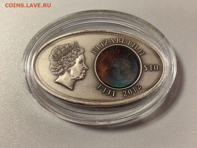 10дол 2012 Фиджи Апокалипсис1 Календарь Майя,Ag925, до 09.12 - Ю Апокалипсис1 Майя-3